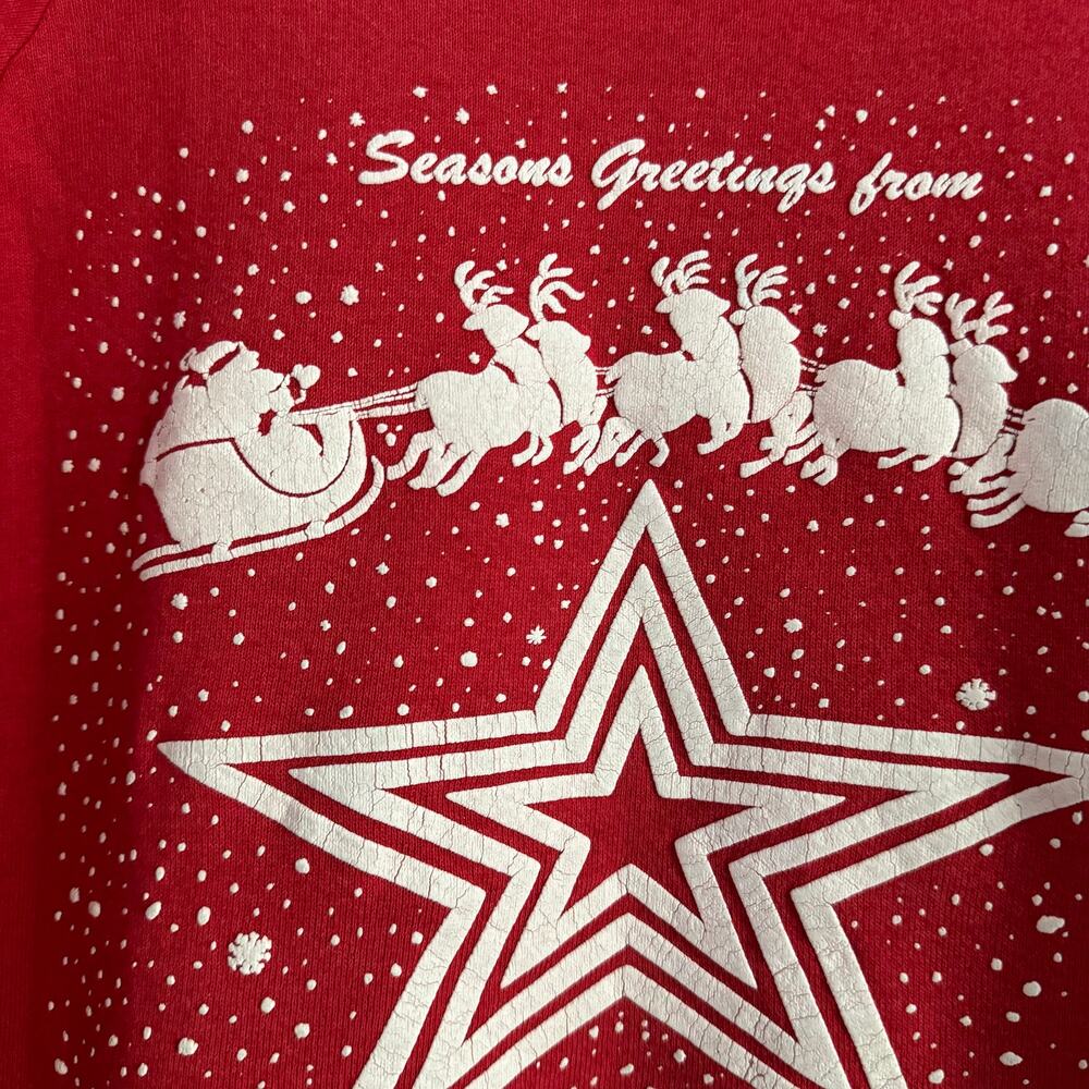 Vintage Crewneck Christmas Sweatshirt Size Large - Picture 3 of 9